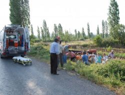 Sındırgı'da Traktör Kazası: 1 Yaralı