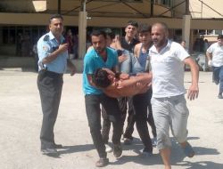 Hatay'da Çadırkentte Yangın