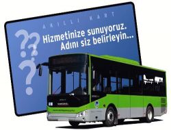 Sakarya Büyükşehir Belediyesi Ulaşım Kartına Yeni İsim Arıyor