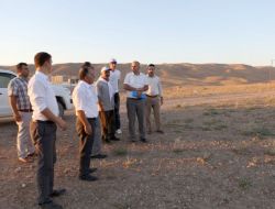 Prof. Dr. Uluçam, Yeni Kampüs Alanında İncelemelerde Bulundu