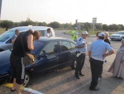 Edremit'te İki Tatilci Kaza Yaptı!