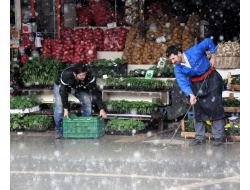 MALATYA’DA SAĞANAK YAĞIŞ