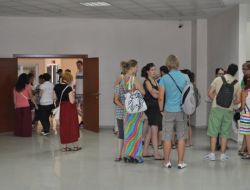 Avrupalı Turistler Batman'da 'Hasankeyf 1911' Sergisini Gezdi