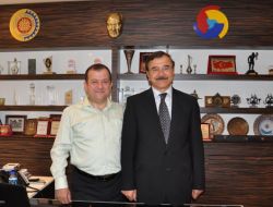 Çorum Sgk İl Müdürü Yürüyen, Çtso'ya Veda Ziyaretinde Bulundu