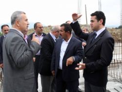 Milletvekili Demir Asarcık İhl İnşaatında İncelemede Bulundu