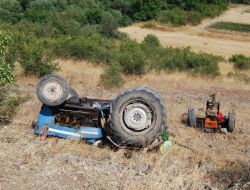 Sındırgı'da Traktör Kazası: 1 Yaralı