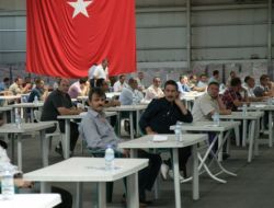 Kayseri Şeker Fabrikası’nda Grup Terfi Sınavları Yapıldı