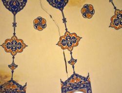 Depremden Hasar Gören Banya Başı Camii Onarılıyor