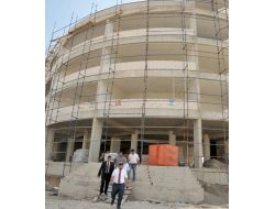 Başkan Demirel Kent Konseyi İnşaatını İnceledi