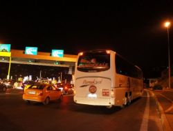 Şehirlerarası yolcu otobüsleri Boğaziçi Köprüsü'nü Kullandı