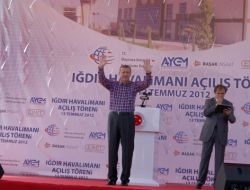 Başbakan Erdoğan, Iğdır Havalimanı'nı Hizmete Açtı