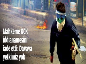 Mahkeme iddianameyi iade etti!