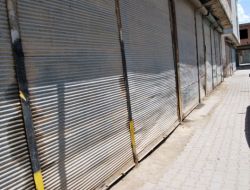 Pkk, Esnafa Baskı İle Kepenk Kapattırdı!