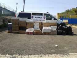 Adana'da 30 Bin Paket Kaçak Sigara