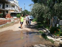 Tatil Beldesinde Foseptikten Akan Pis Su, Sağlığı Tehdit Ediyor