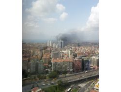 Polat Tower’daki Yangın Kısmen Kontrol Altına Alındı