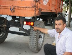 Kazalara Karşı Römorka Sinyal Ve Işık Sistemi Yerleştirdi