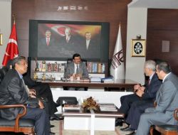 Tunus Heyetinden Keçiören Belediye Başkanı Ak'a Ziyaret