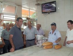 Tekkeköy Zabıtası, Fırıncı Ve Kasapları Denetliyor