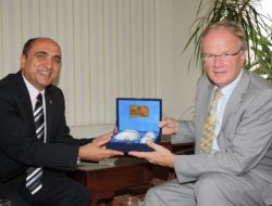 Almanya Büyükelçisi, Başkan Palta'yı Ziyaret Etti!