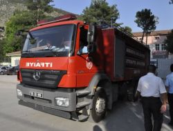 Amasya E Tipi Kapalı Cezaevi'nde Yangın