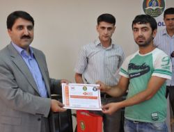 Bingöl'de 205 Kursiyer Sertifika Aldı