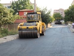Çankırı'da Asfalt Çalışmaları Sürüyor