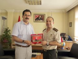 Bartın Jandarma Komutanı Yıldırım’dan Bakiad’a Veda Ziyareti