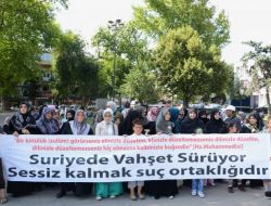 Suriye’deki Olaylar Protesto Edildi