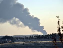 Botaş Boru Hattı Yeniden Alev Aldı