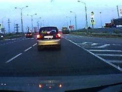 Rusya'da Türk İşçinin Hayatını Kaybettiği Kaza Anı