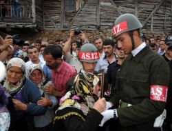 Vezirköprü'lü Şehit Teğmen Son Yolculuğuna Uğurlandı