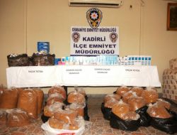 Kadirli’de Kaçak Sigara Operasyonu