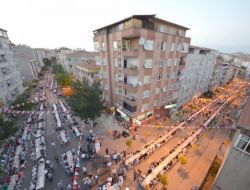 İKİ İLÇE BİR SOFRADA BULUŞTU