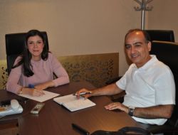 Bakır, Amerika’daki Kayserili Bilim Adamıyla Görüş Alışverişinde Bulundu