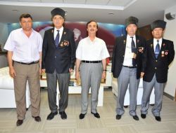 Gazilerden Başkan Keskin’e Ziyaret