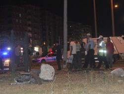 Freni Patlayan Kamyon 200 Metre Sürüklendi