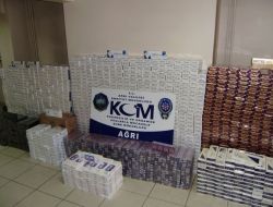 Ağrı'da 467 Bin 830 Paket Kaçak Sigara