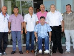 Eski Başkan, Samsunspor Başkanı Emin Kar'ı Ziyaret Etti