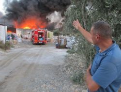 Plastik Dükkânında Yangın (1)