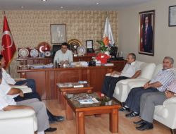 Kepezli Müteahhitler Mustafa Köse’yi Ziyaret Etti