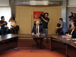CHP MYK TOPLANTISI BAŞLADI