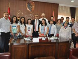 Yozgat'ta Sbs Ve Lys Birincileri Protokolle Tanıştı