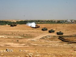 Kamışlı Sınırında Tatbikatlar Sürüyor