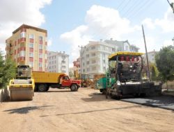 Çorlu'da Altyapısı Tamamlanan Yollar Asfaltlanıyor