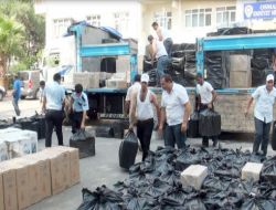 Osmaniye'de 220 Bin 500 Paket Kaçak Sigara