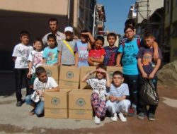 Okuma Salonu Öğrencilerinden Ramazan Yardımı