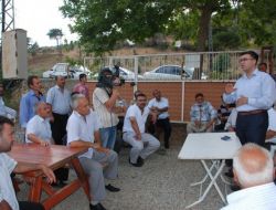 Ak Parti'li Erdinç, Kozan’da Köylülerin Sorunlarını Dinledi