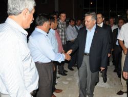 Vali Kahraman, Ayrancı'da Halkla Vedalaştı