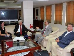 İsviçre Büyükelçisi Kunz, Vali Harput İle Derecik Bazilikası'nı Görüştü